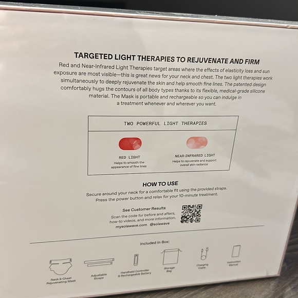 Solawave Neck & Chest Rejuvenating Mask - Picture 7 of 7